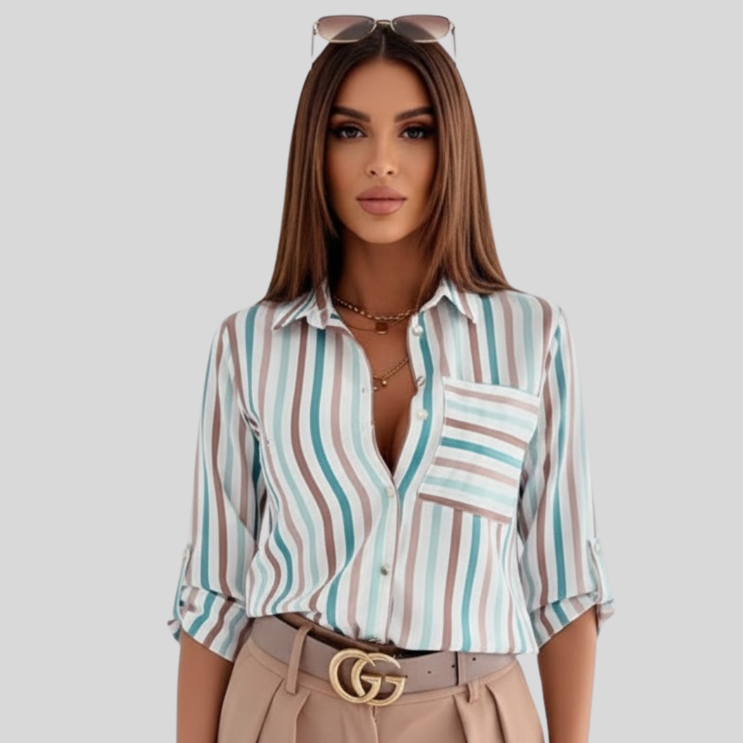 Damesblouse – Tijdloze Elegantie en Comfort