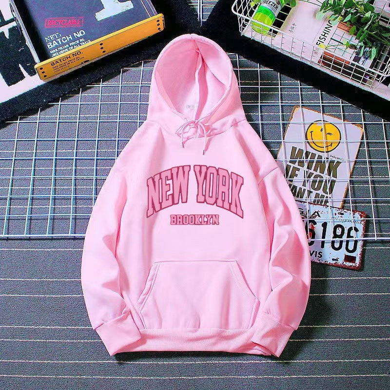 Dameshoodie met stijlvolle Brooklyn-opdruk