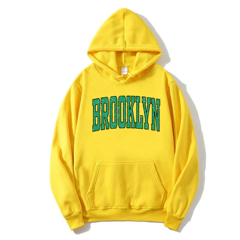 Dameshoodie met stijlvolle Brooklyn-opdruk