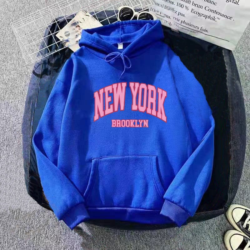 Dameshoodie met stijlvolle Brooklyn-opdruk