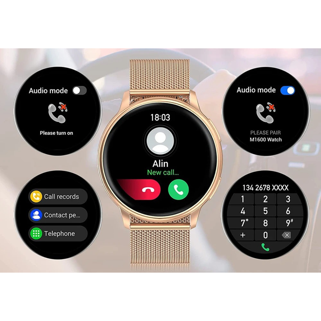 Dameshorloge met fitnesstracker