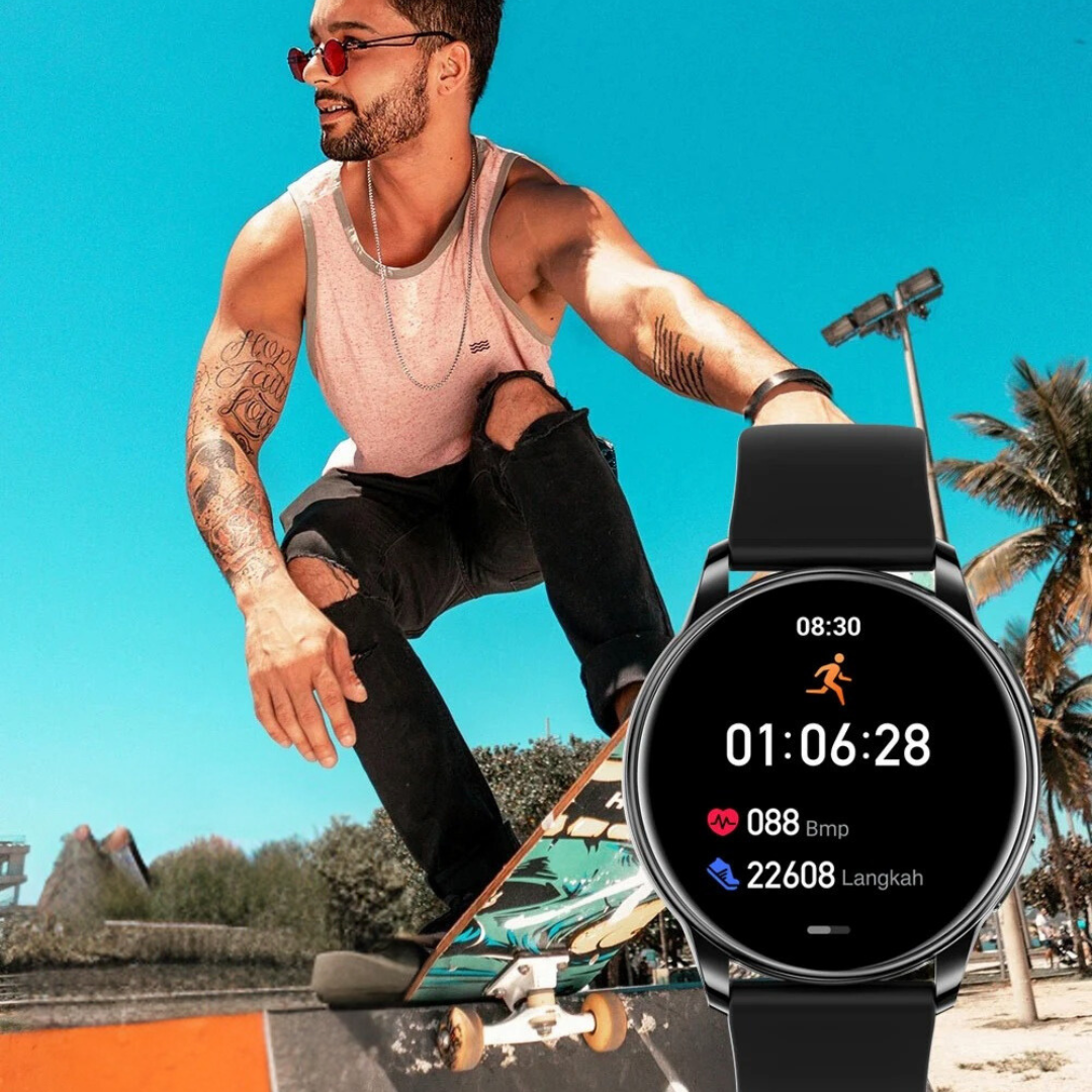 Dameshorloge met fitnesstracker