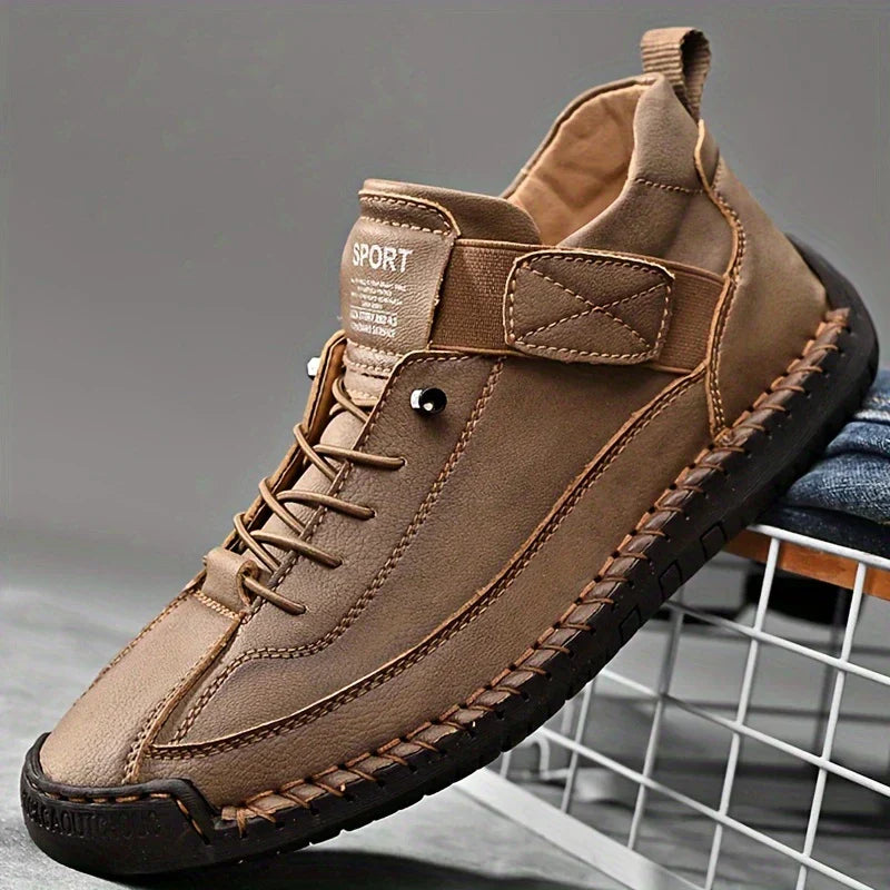 Damesneakers met orthopedische zool en elastische inzetten