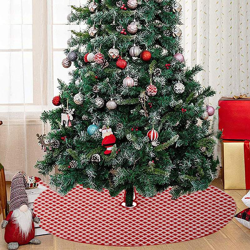 Decoratieve kerstboomrok