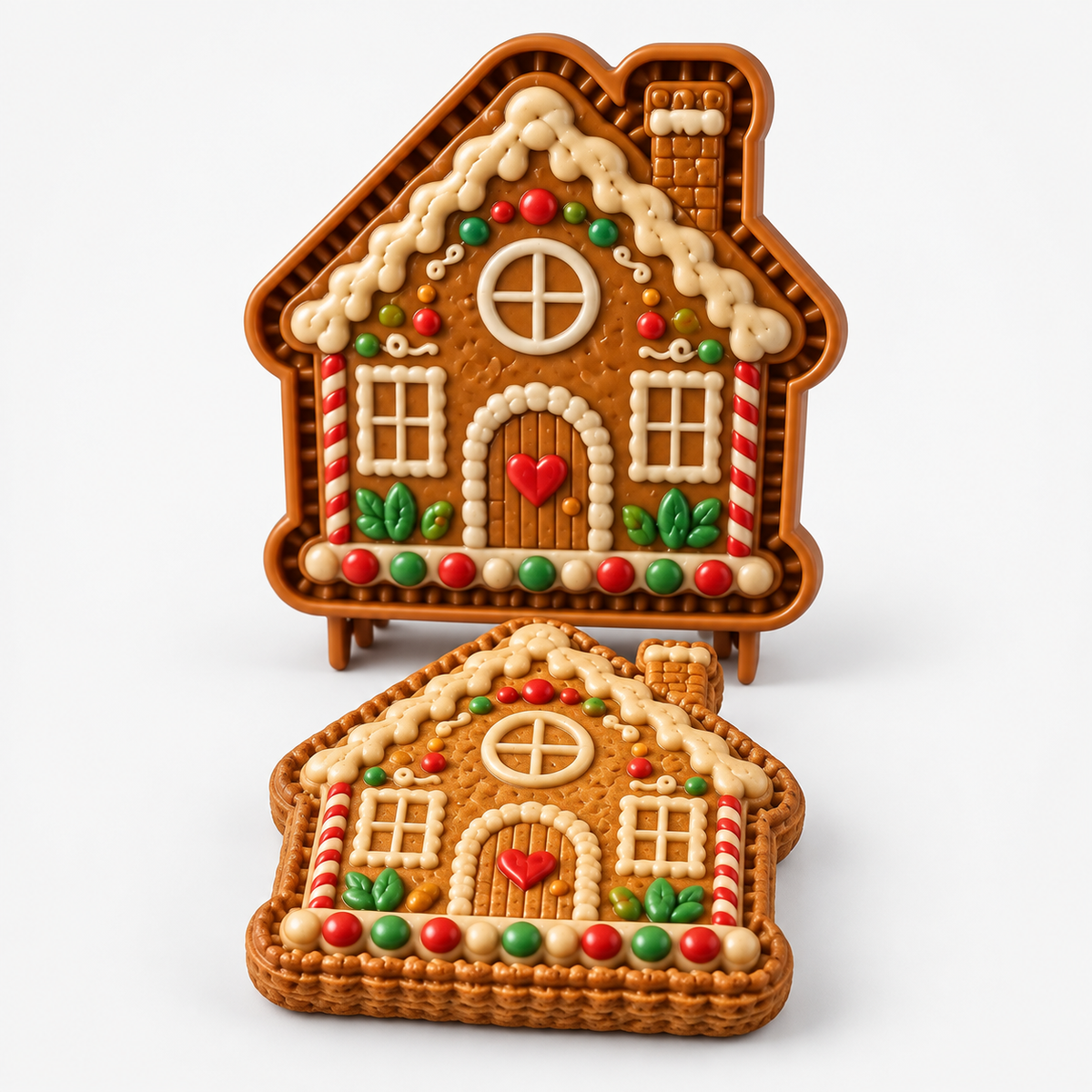 Deegvormpers voor handtaartjes in de vorm van een kerstman