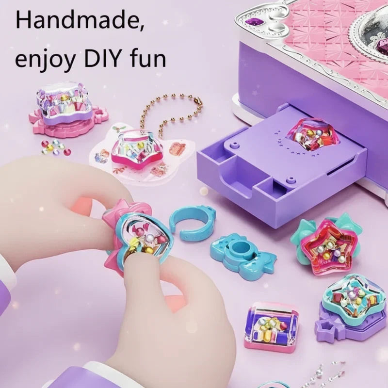 DIY 3D-stickers en sieraden knutselset voor kinderen