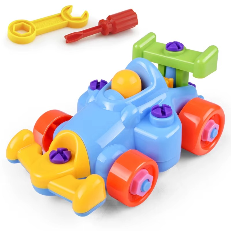 DIY Voertuig Bouwset voor Kinderen - Monteer & Rijd Speelgoedauto Schroefset