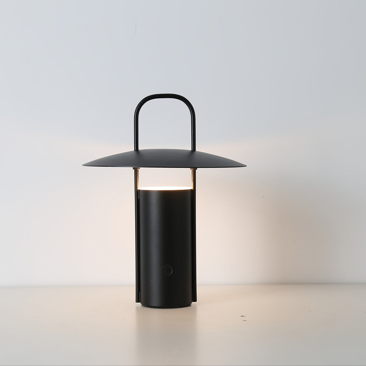Draadloze led-touchlamp | Via usb oplaadbare metalen tafellamp