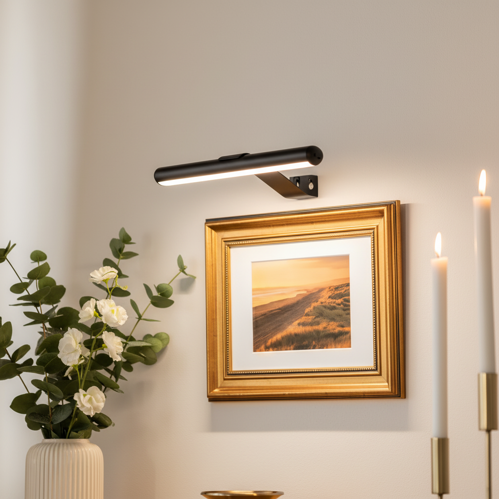 Draadloze ledlamp met verstelbare stralingshoek, aluminium en ijzer, 3 lichtkleuren, usb-c-oplaadbaar