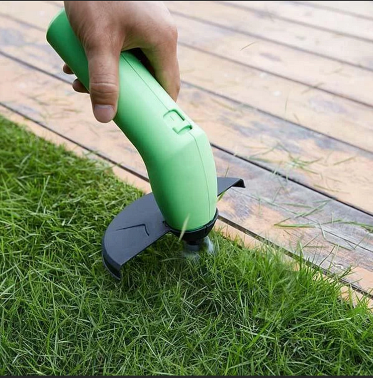 Draadloze mini-onkruidtrimmer op accu