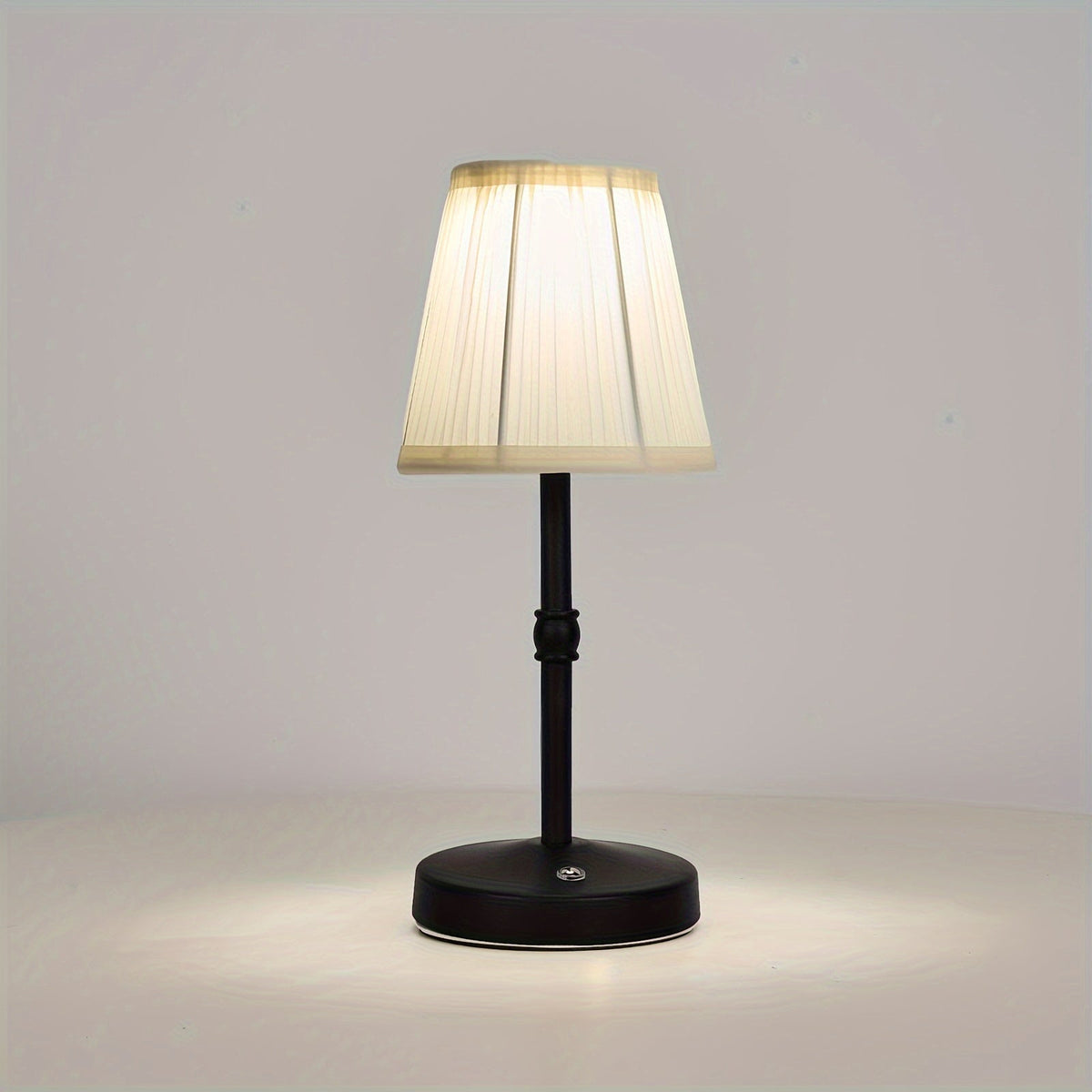 Draadloze Tafellamp van Verouderd Messing | Oplaadbare LED-Touchlamp
