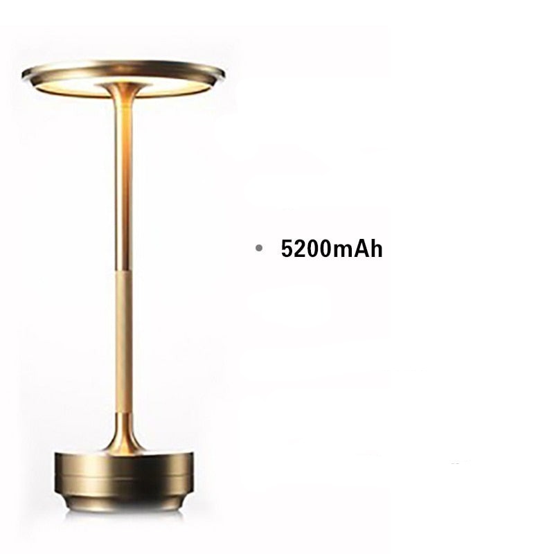 Draadloze touchlamp