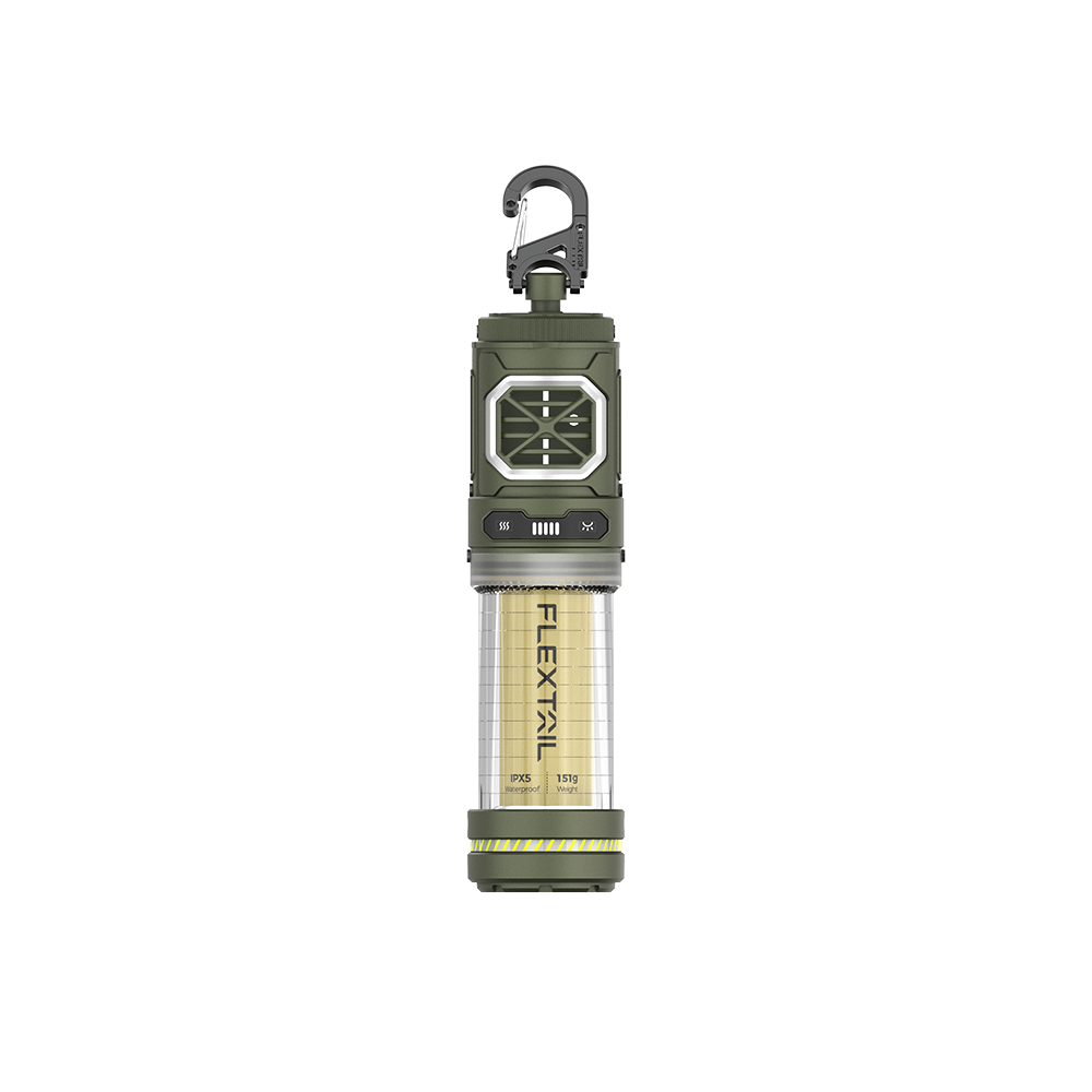 Draagbare compacte 2-in-1 insectenwerende lamp voor buiten