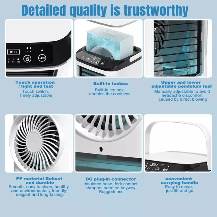 Draagbare mini-airco