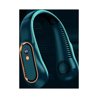 Draagbare nekventilator met digitaal display - Unisex