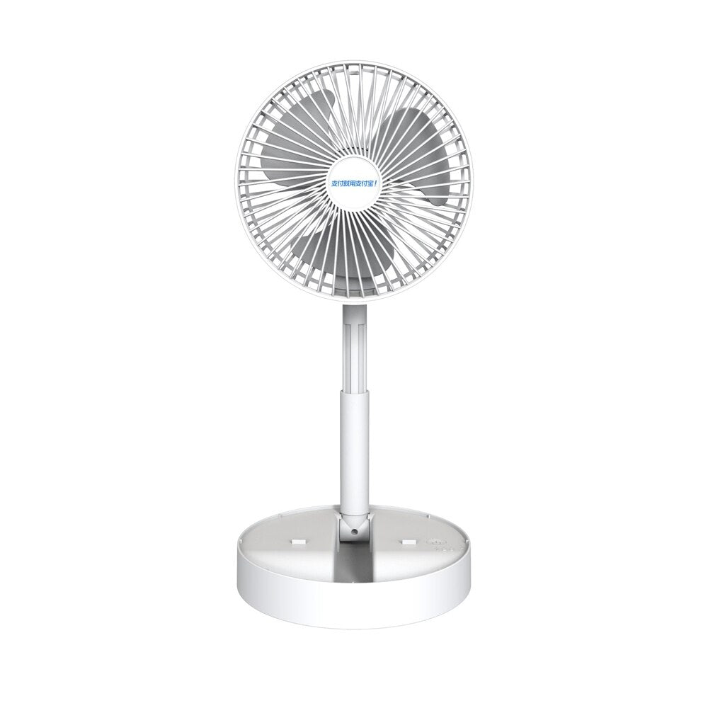 Draagbare oplaadbare ventilator met 3 snelheden