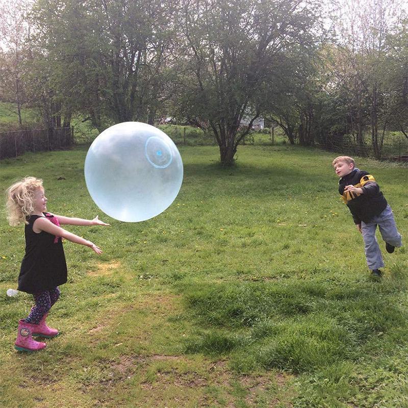 Duurzame opblaasbare bubbelbal