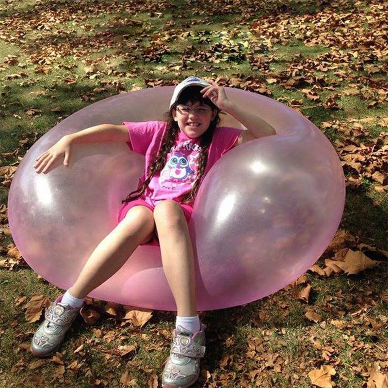 Duurzame opblaasbare bubbelbal
