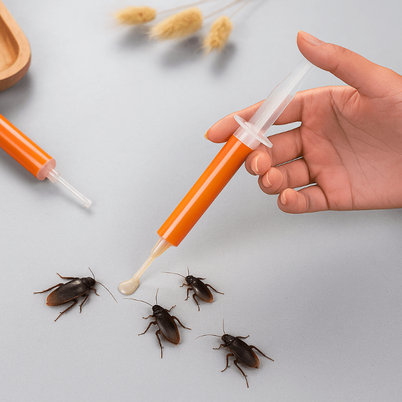 Effectief gellokaas tegen kakkerlakken met domino-effect – 3 tubes van 10 g, veilige en eenvoudige toepassing