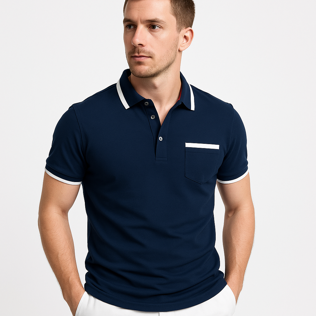 Elegant herenpoloshirt voor elke gelegenheid | Hoogwaardig, veelzijdig & comfortabel