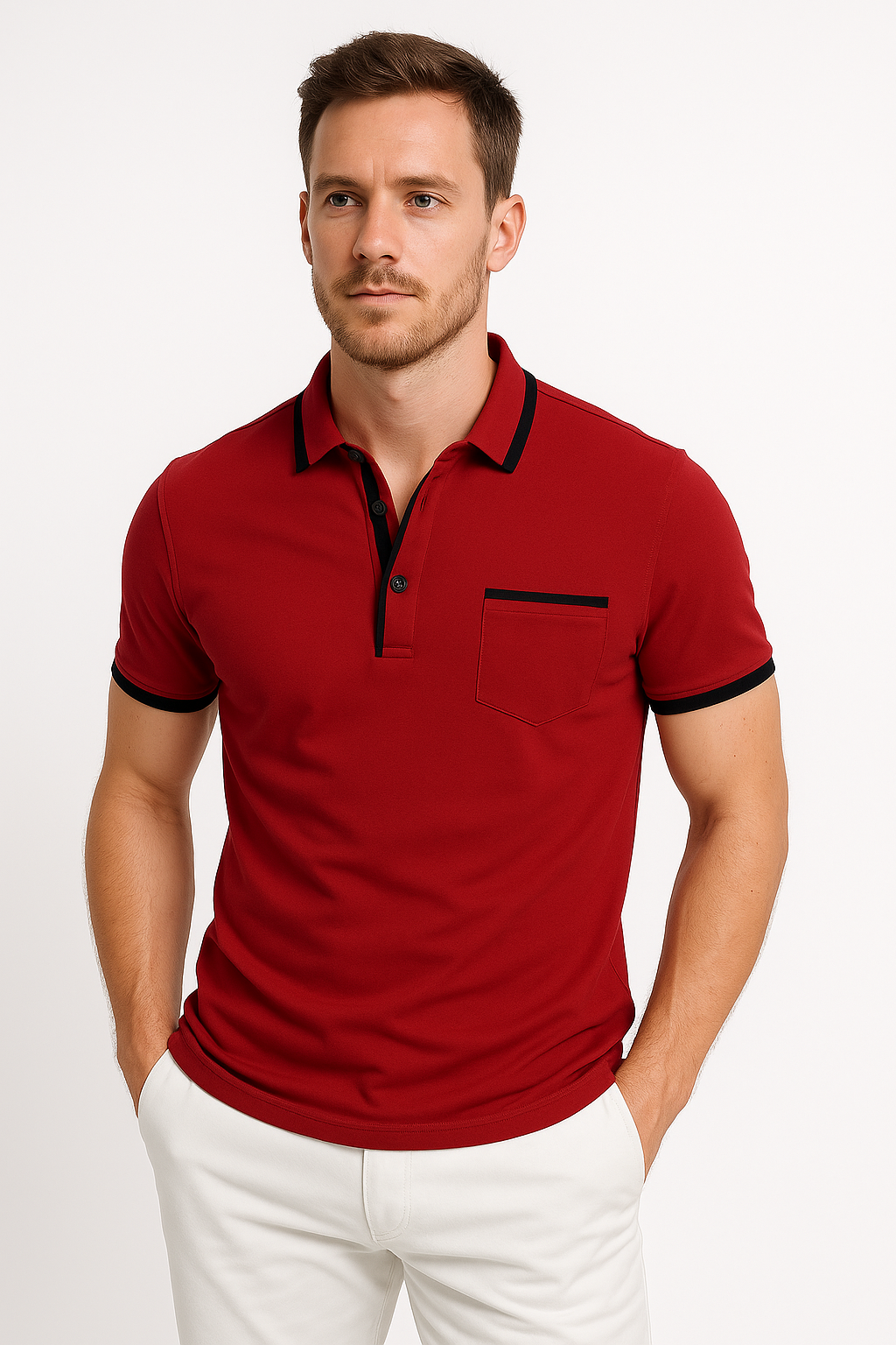 Elegant herenpoloshirt voor elke gelegenheid | Hoogwaardig, veelzijdig & comfortabel