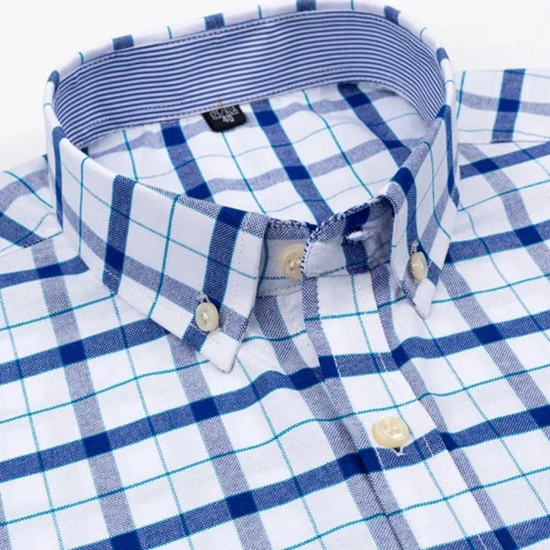 Elegant overhemd voor heren – Korte mouwen | Moderne stijl