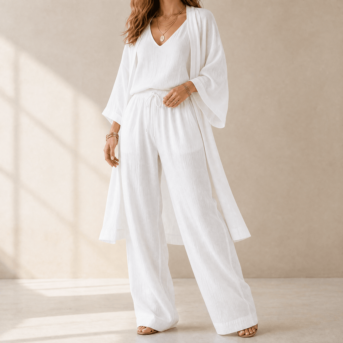 Elegante 3-delige loungewearset