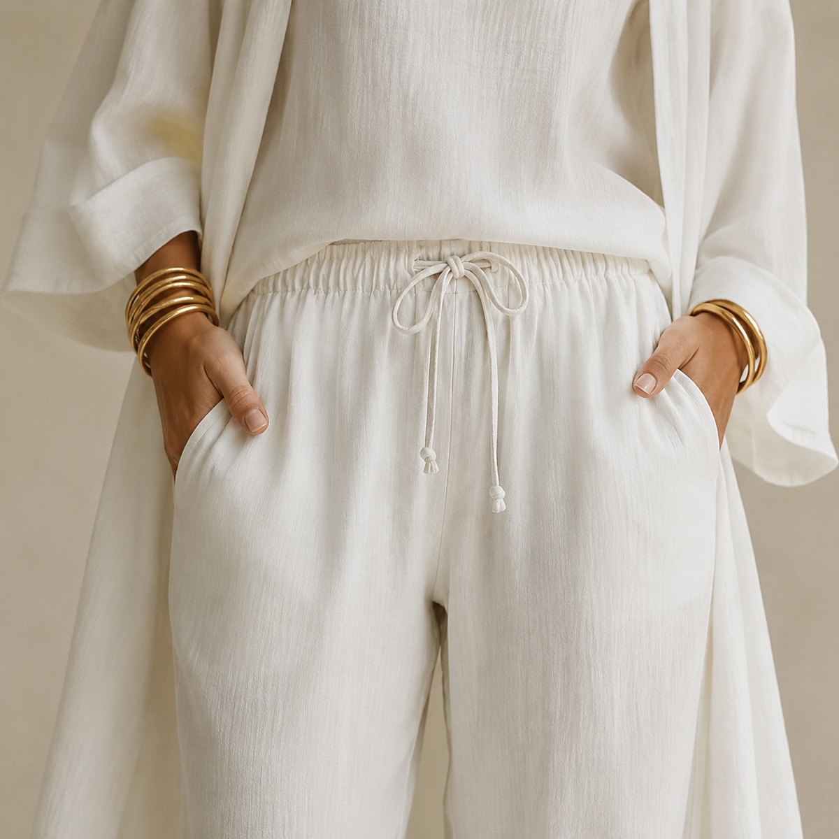 Elegante 3-delige loungewearset