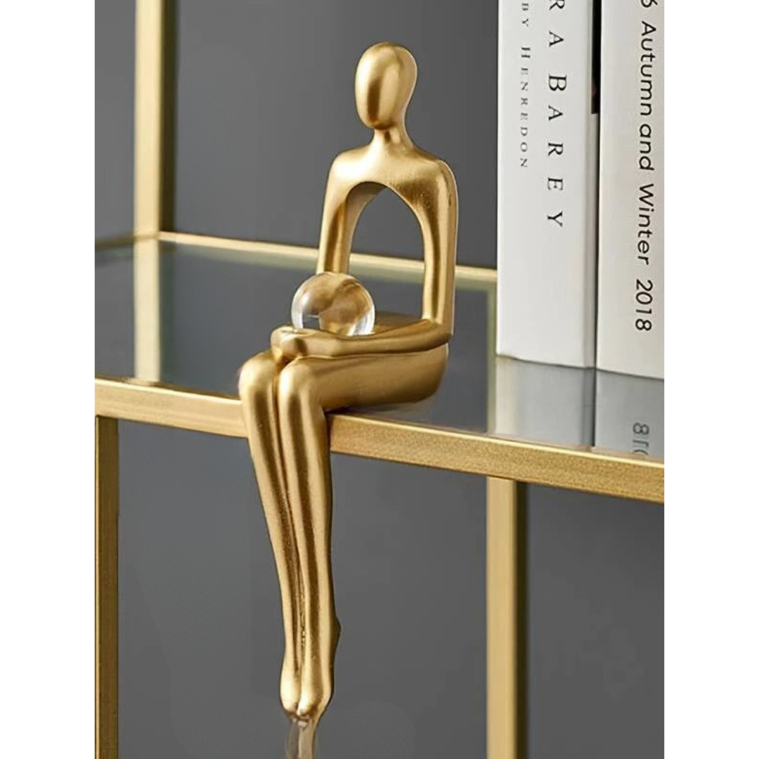 Elegante abstracte figuren voor interieurdecoratie – unieke kunstwerken als modern woonaccessoire