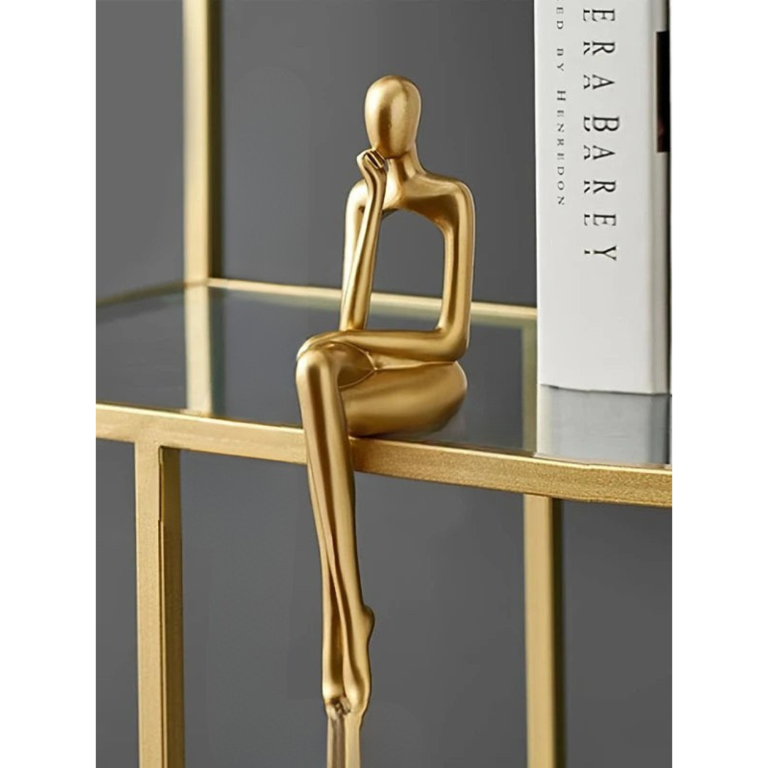 Elegante abstracte figuren voor interieurdecoratie – unieke kunstwerken als modern woonaccessoire