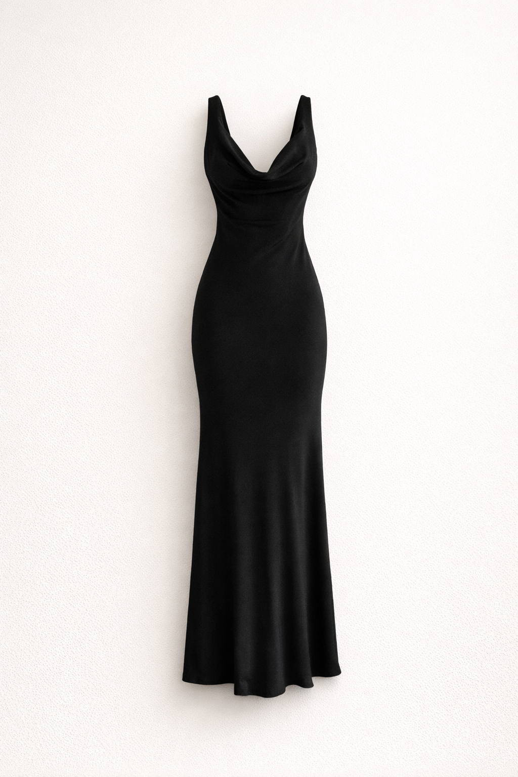 Elegante dames maxi-jurk met split en nauwsluitende pasvorm