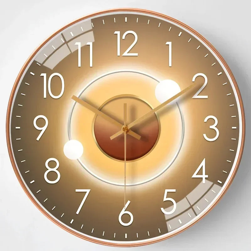 Elegante en Stille Wandklok Geschikt voor Elke Ruimte – Stil Quartz Mechanisme – Modern en Stijlvol Design Dat overal Past