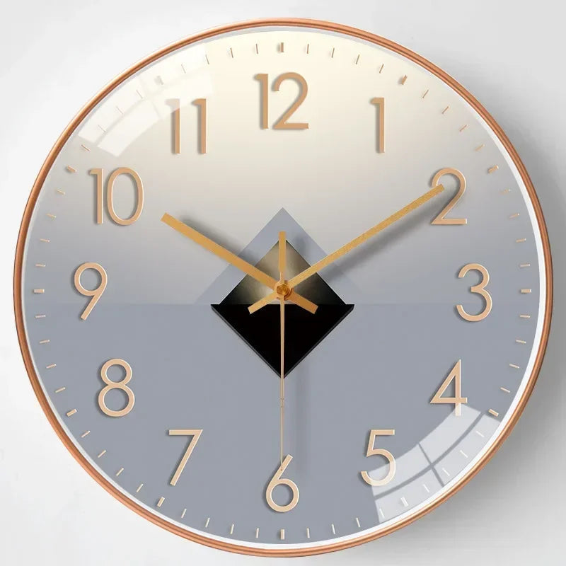 Elegante en Stille Wandklok Geschikt voor Elke Ruimte – Stil Quartz Mechanisme – Modern en Stijlvol Design Dat overal Past
