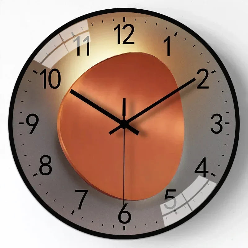 Elegante en Stille Wandklok Geschikt voor Elke Ruimte – Stil Quartz Mechanisme – Modern en Stijlvol Design Dat overal Past