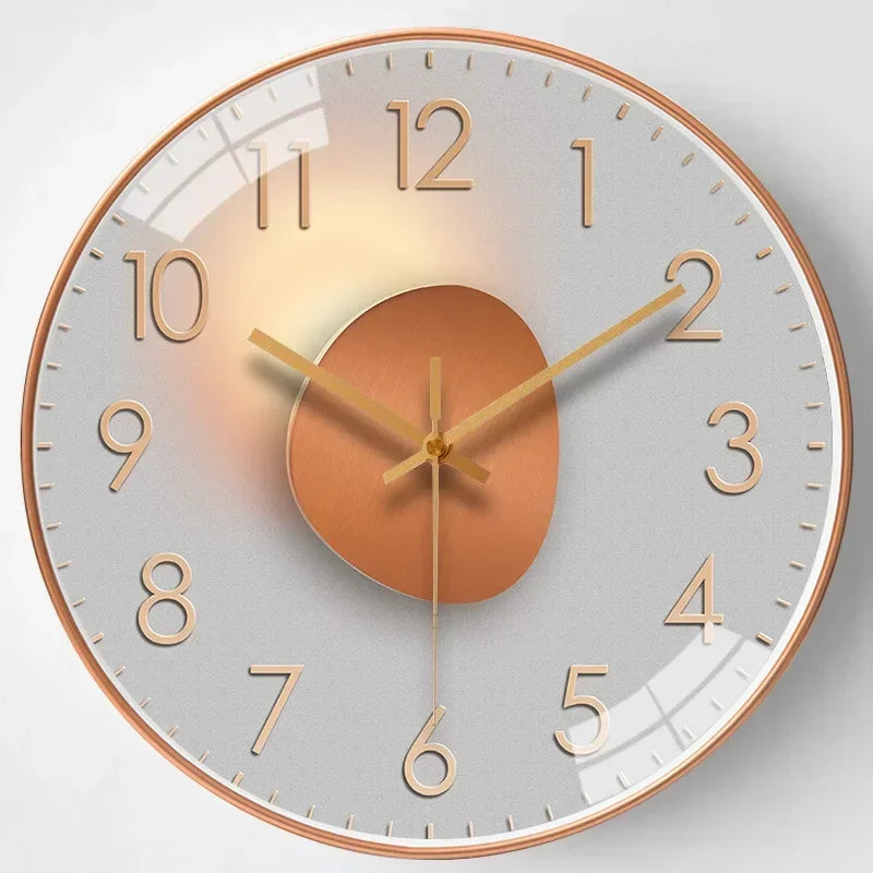 Elegante en Stille Wandklok Geschikt voor Elke Ruimte – Stil Quartz Mechanisme – Modern en Stijlvol Design Dat overal Past