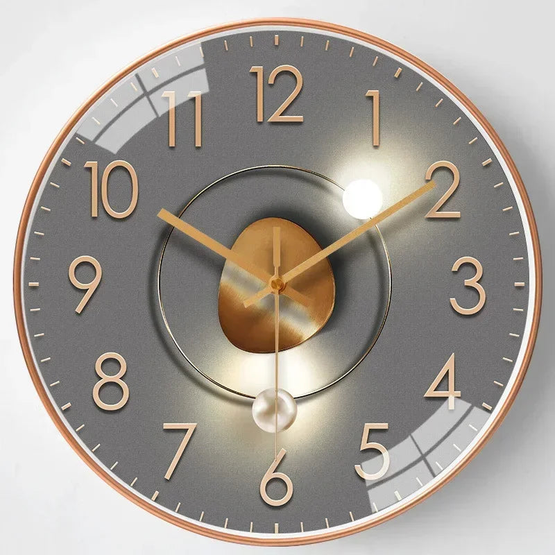 Elegante en Stille Wandklok Geschikt voor Elke Ruimte – Stil Quartz Mechanisme – Modern en Stijlvol Design Dat overal Past