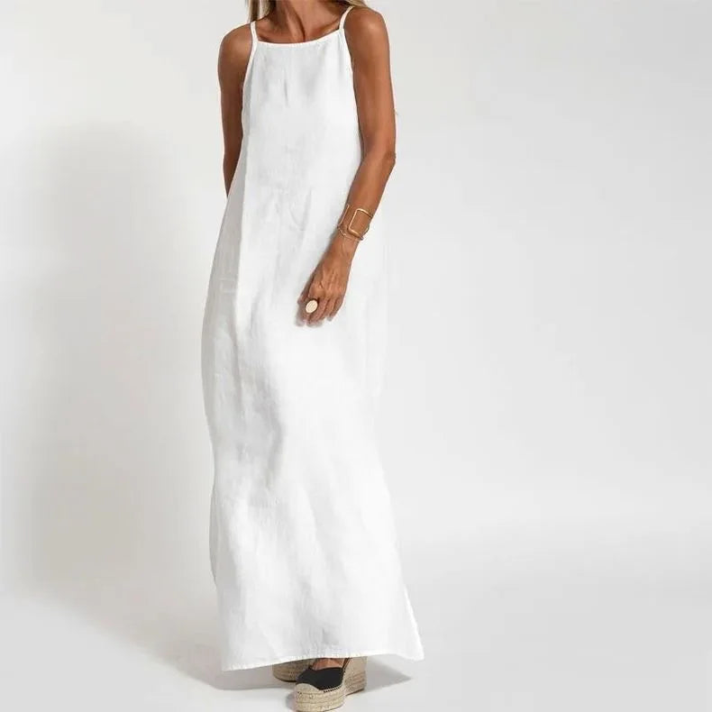 Elegante jurk met splitjes