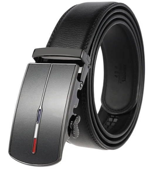 Elegante luxueuze riem voor heren met automatische gesp