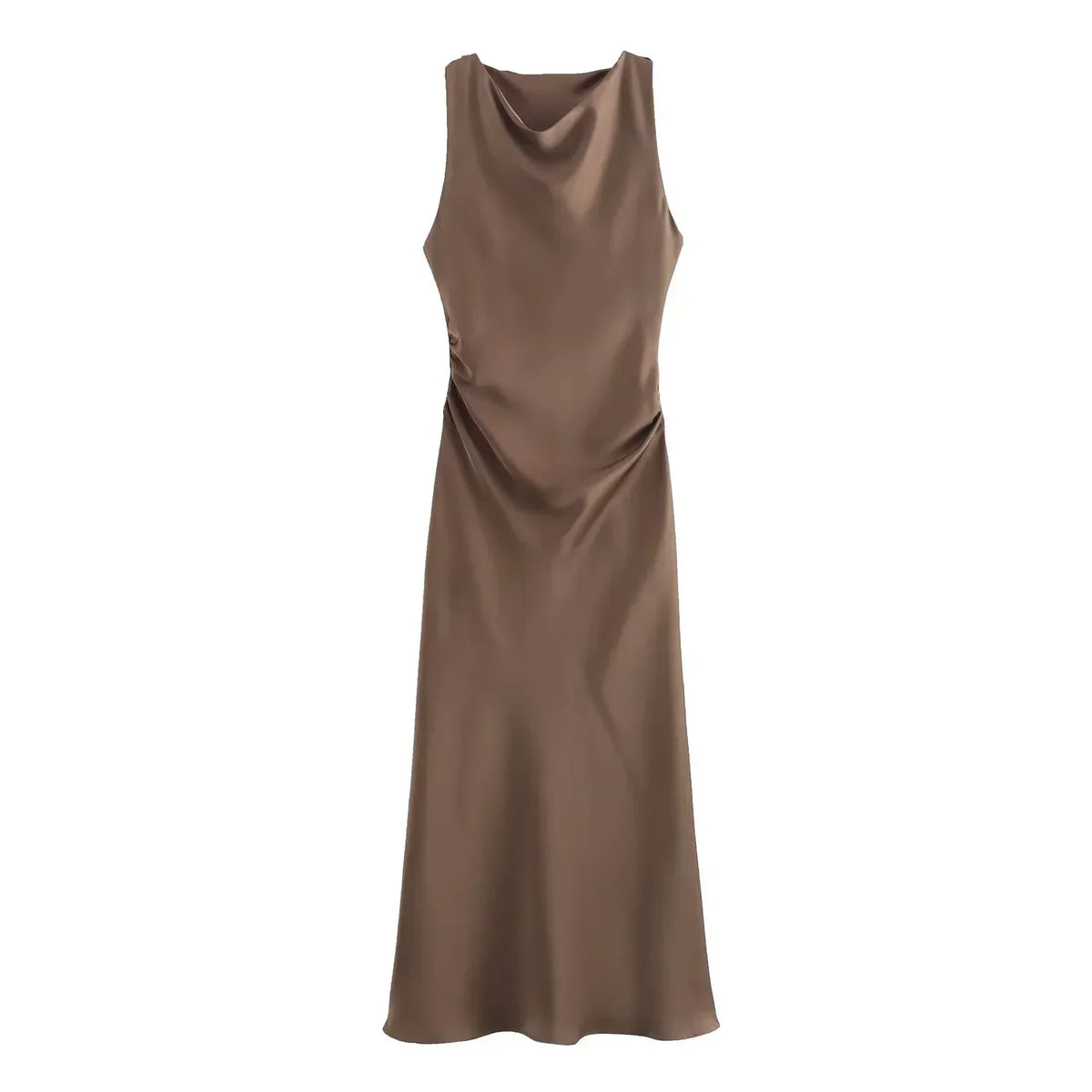 Elegante midi-jurk