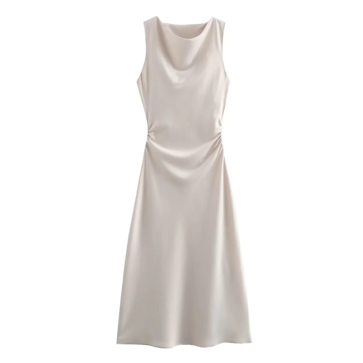 Elegante midi-jurk