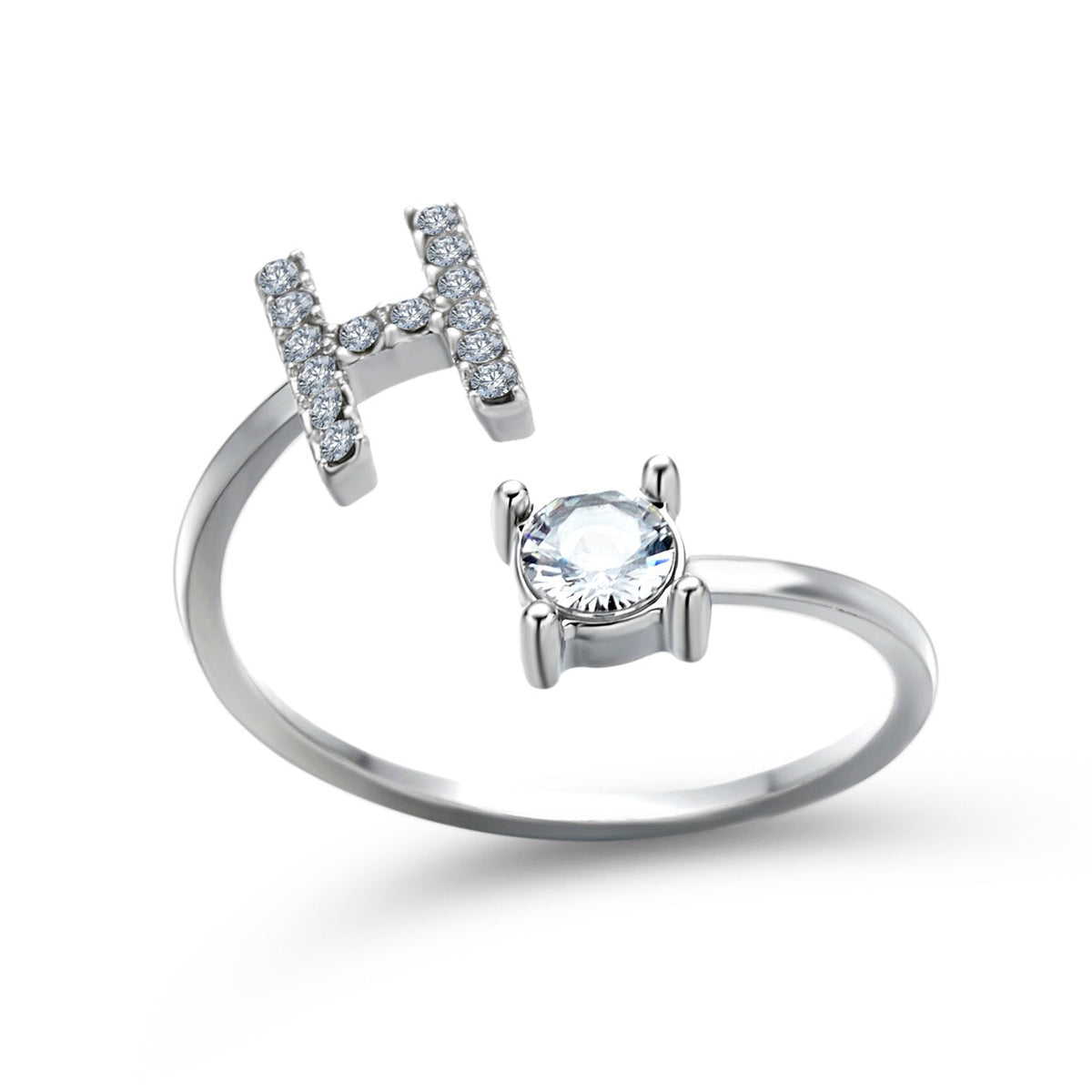 Elegante ring met initialen om herinneringen levend te houden