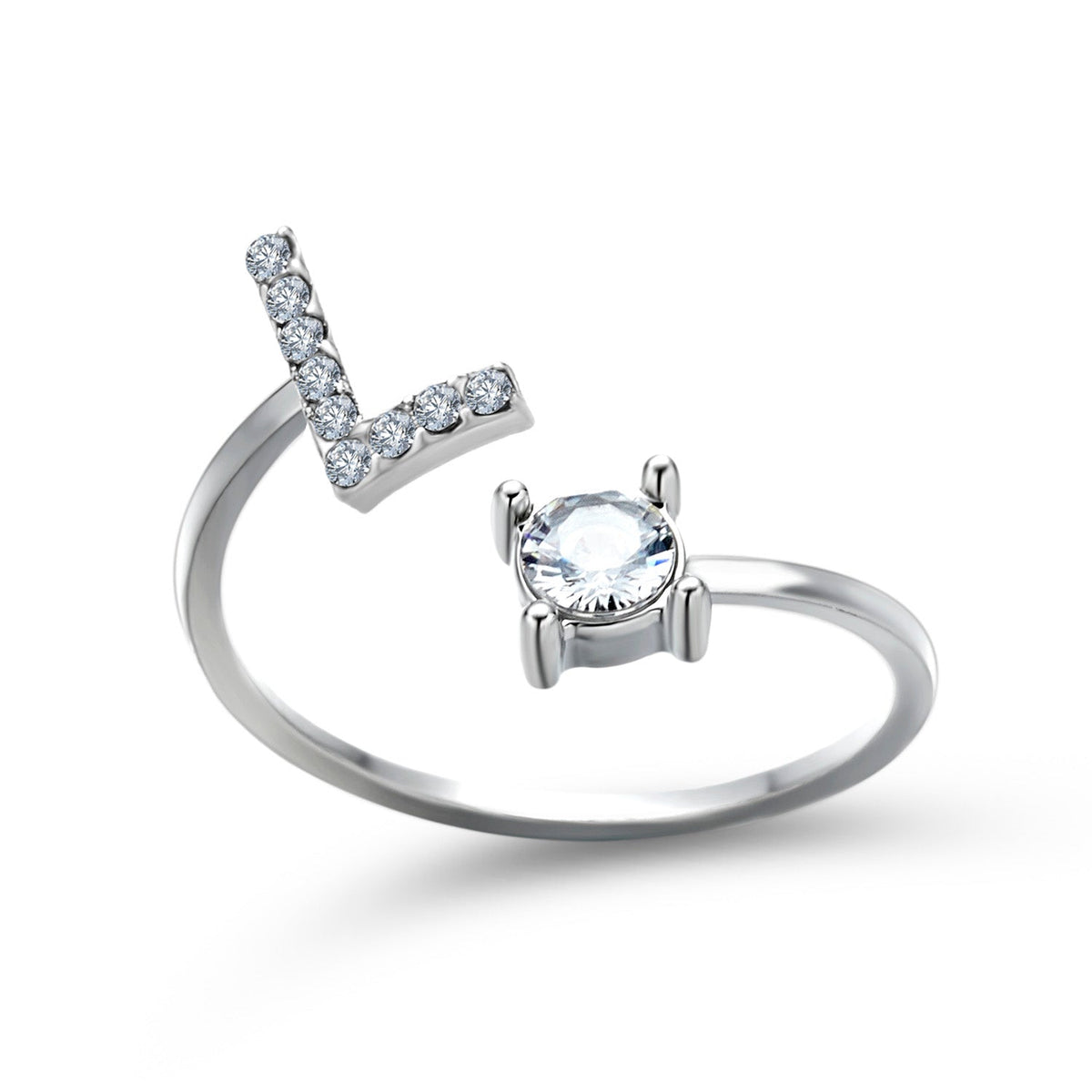 Elegante ring met initialen om herinneringen levend te houden