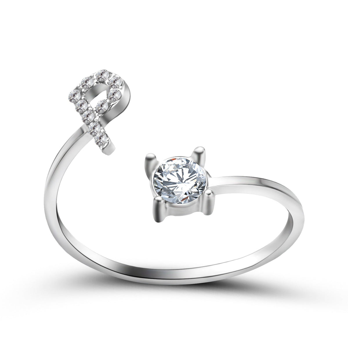 Elegante ring met initialen om herinneringen levend te houden