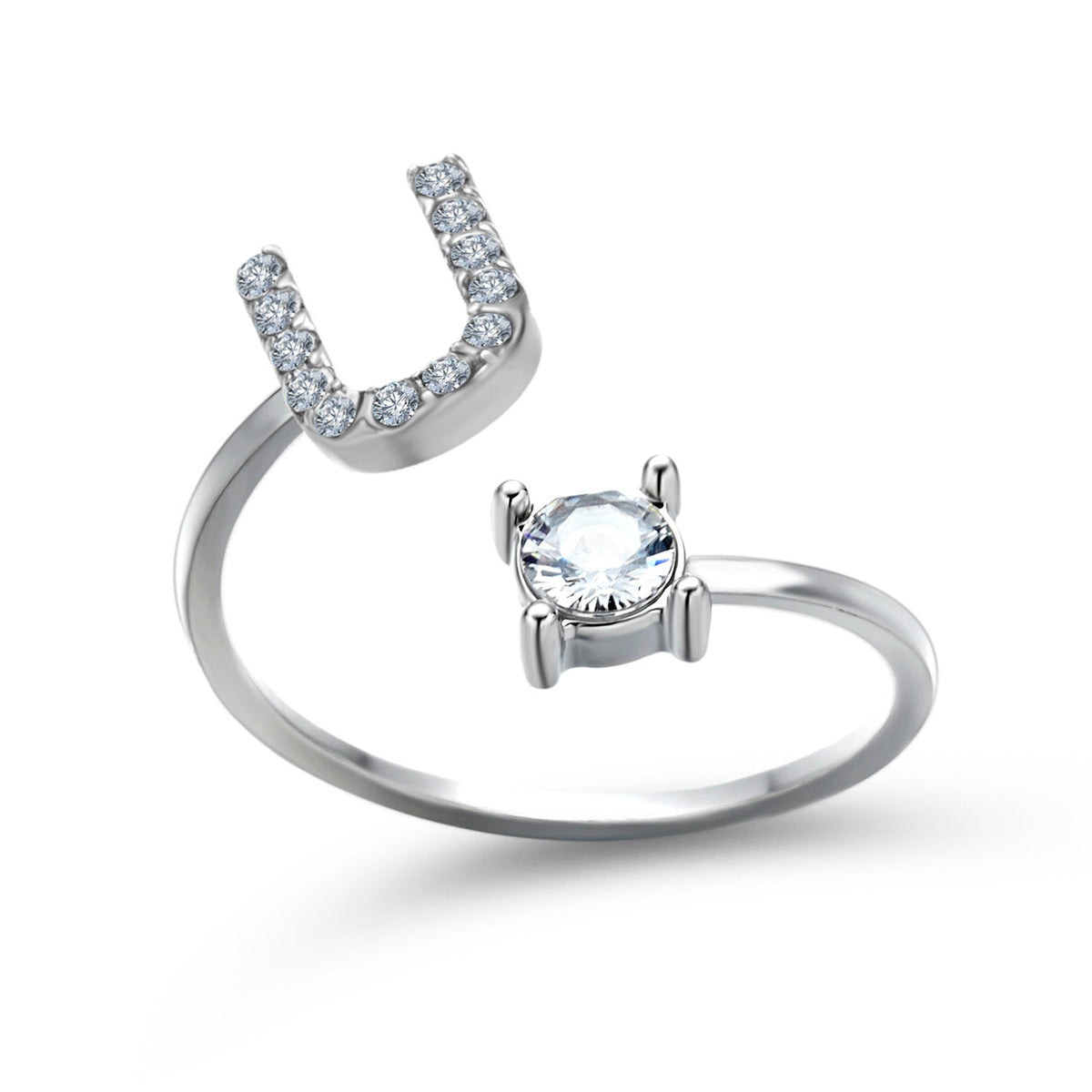 Elegante ring met initialen om herinneringen levend te houden