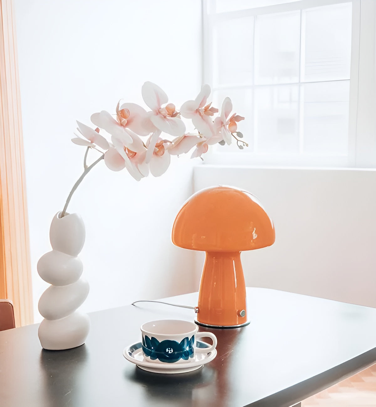 Elegante Scandinavische paddenstoellamp