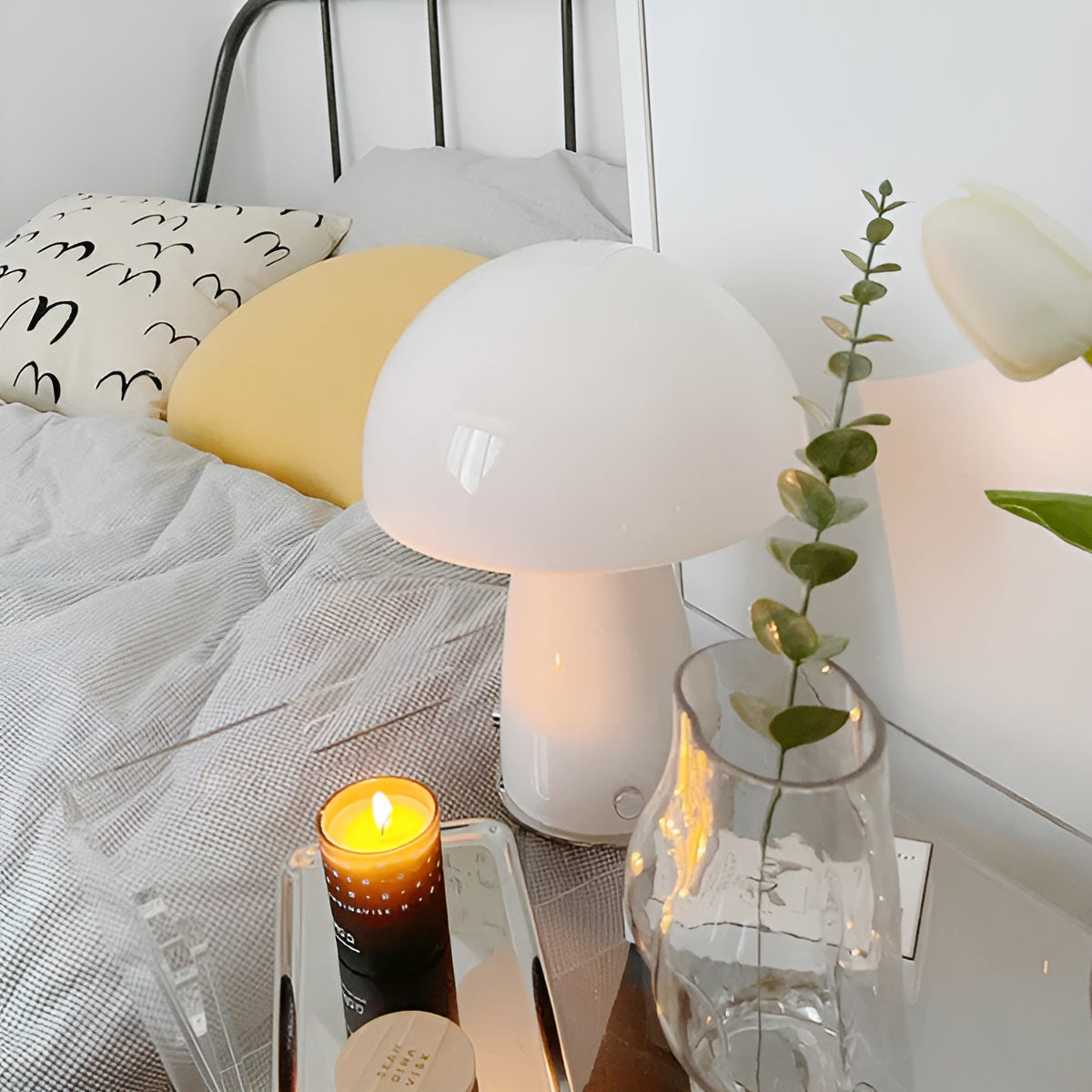 Elegante Scandinavische paddenstoellamp