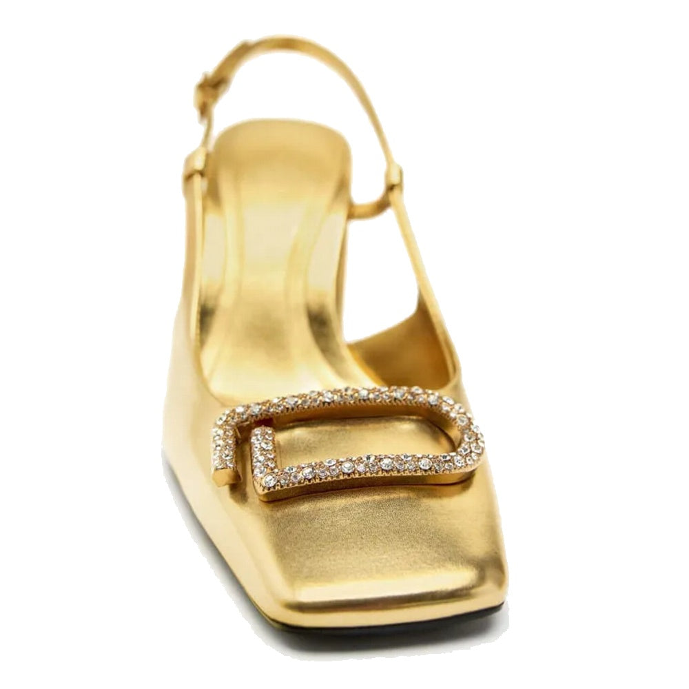 Elegante Slingback Pumps voor Dames - Moderne Hoge Hakken voor Kantoor