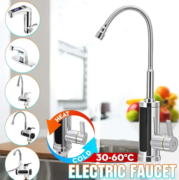 Elektrische Heetwaterkraan 3000W - Direct Heet Water | Keuken