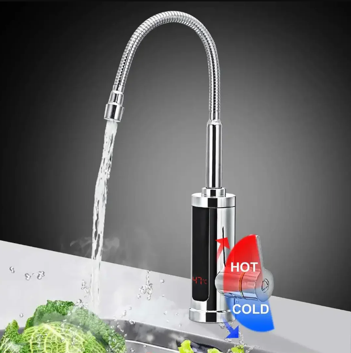 Elektrische Heetwaterkraan 3000W - Direct Heet Water | Keuken