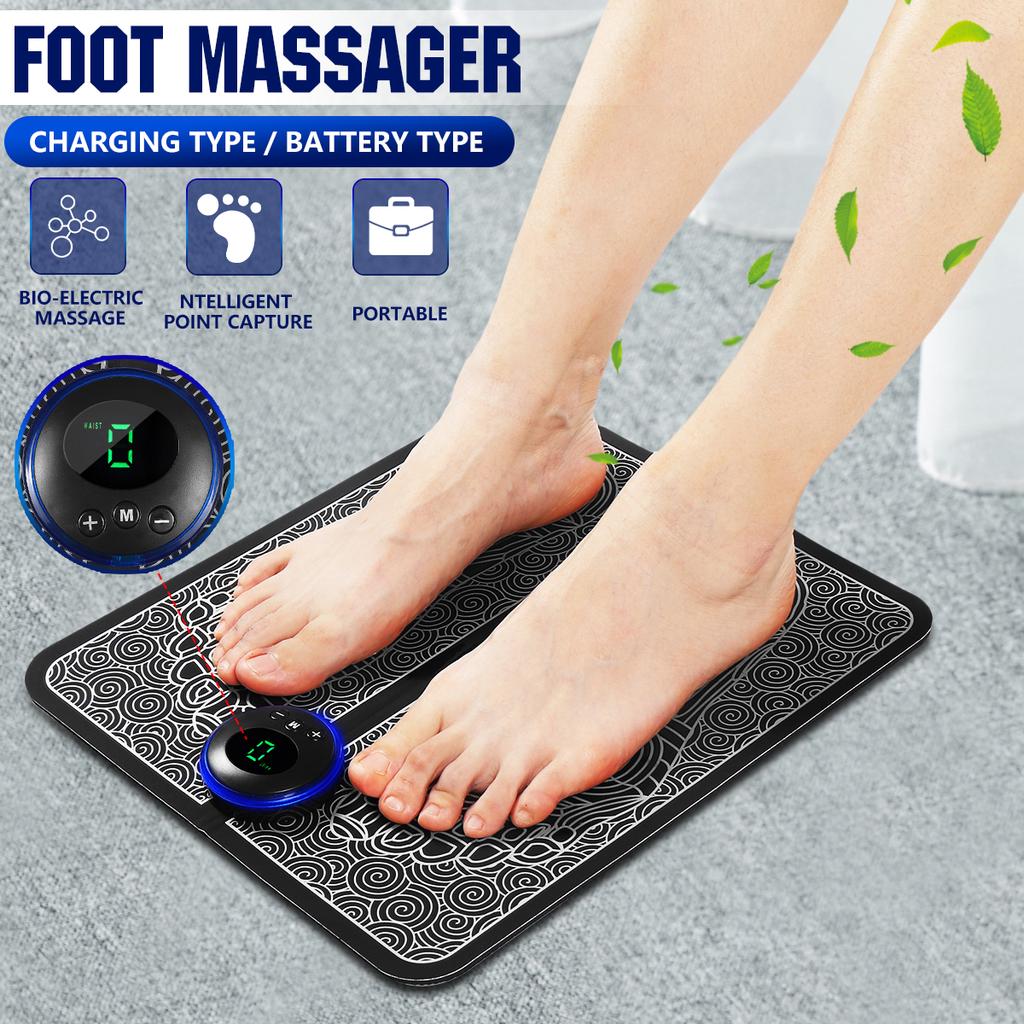 EMS Voetstimulator met Reflexologie & 9 Intensiteitsniveaus